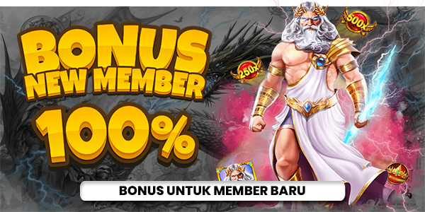 BONUS NEW MEMBER 100%